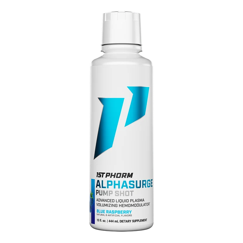 1st Phorm AlphaSurge Pump Shot, front of package