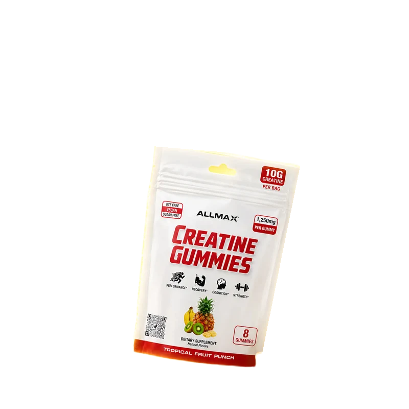 Allmax Nutrition Allmax Creatine Gummies Pouch, front of package
