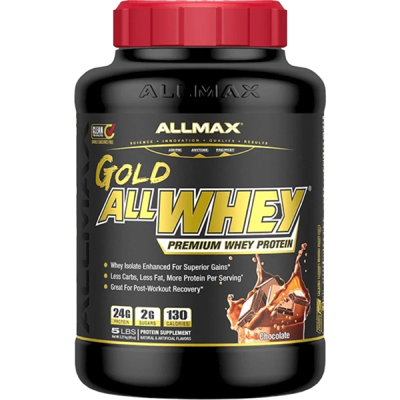 Allmax Nutrition Gold AllWhey, front of package