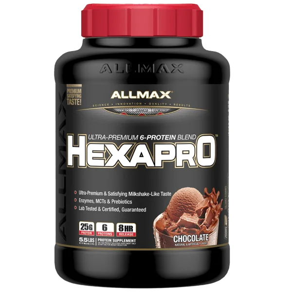Allmax Nutrition Hexapro, front of package