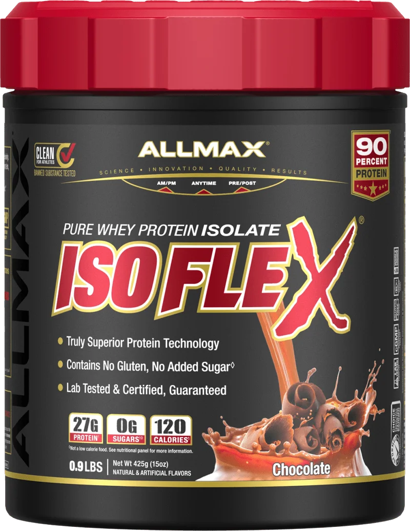 Allmax Nutrition IsoFlex, front of package