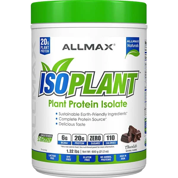 Allmax Nutrition IsoPlant, front of package