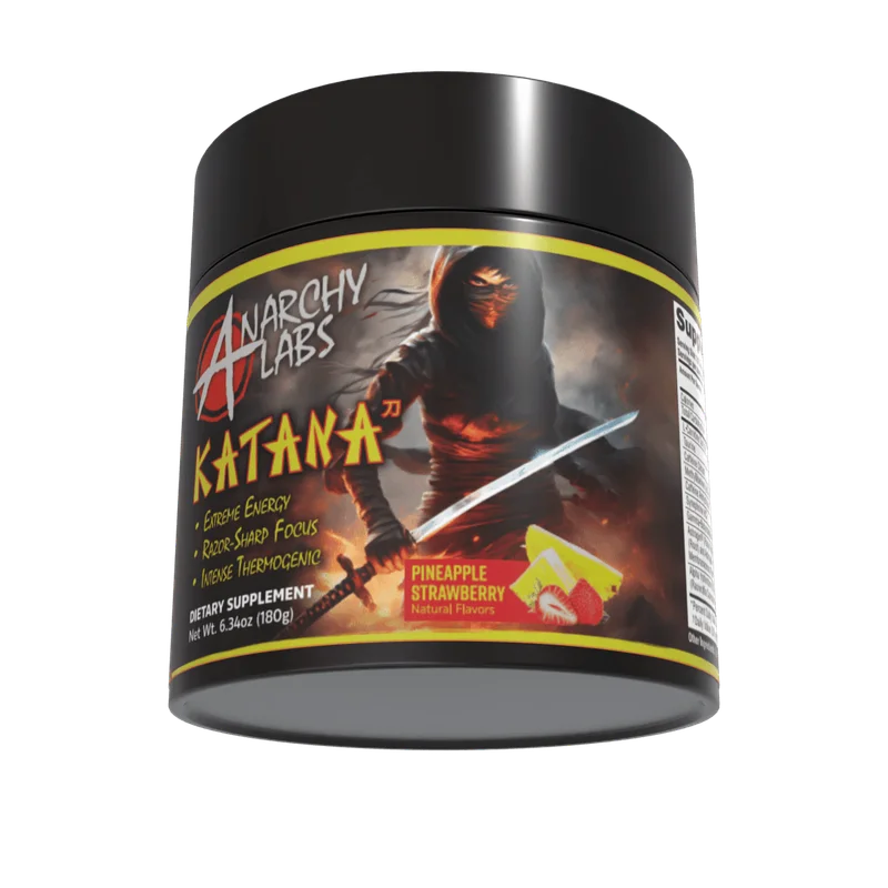 Apollon Nutrition Anarchy Katana Thermogenic Pre-workout, front of package