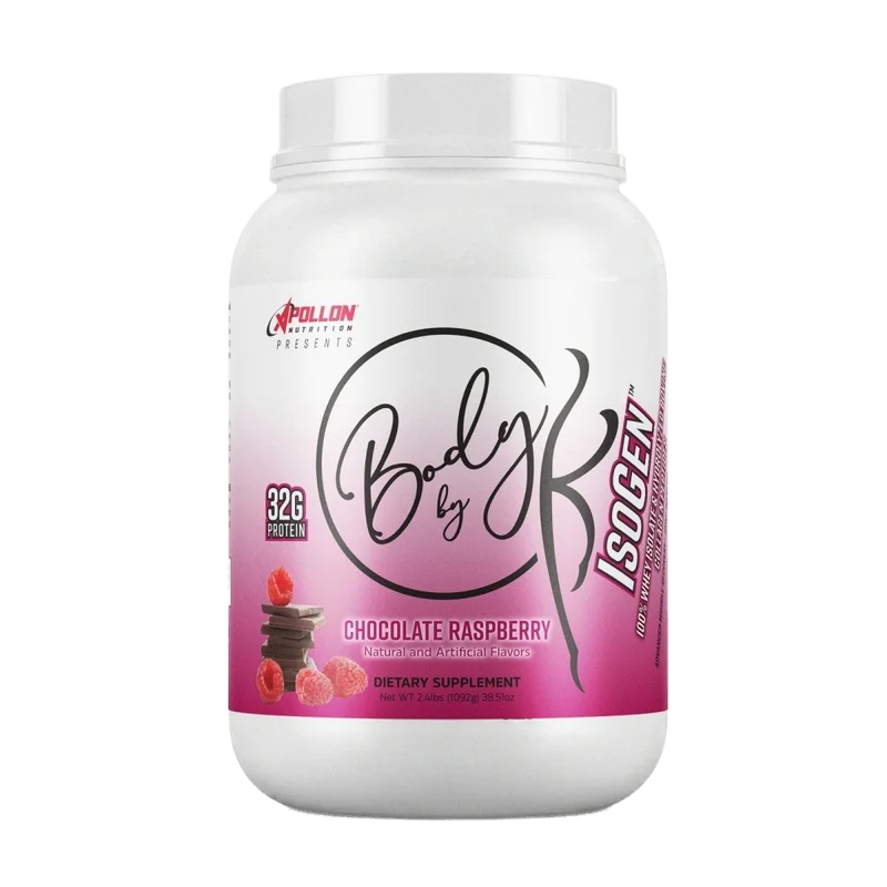 Apollon Nutrition Body by K Isogen Protein, front of package