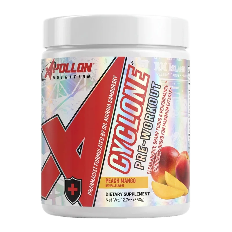 Apollon Nutrition Cyclone Pre-Workout, front of package