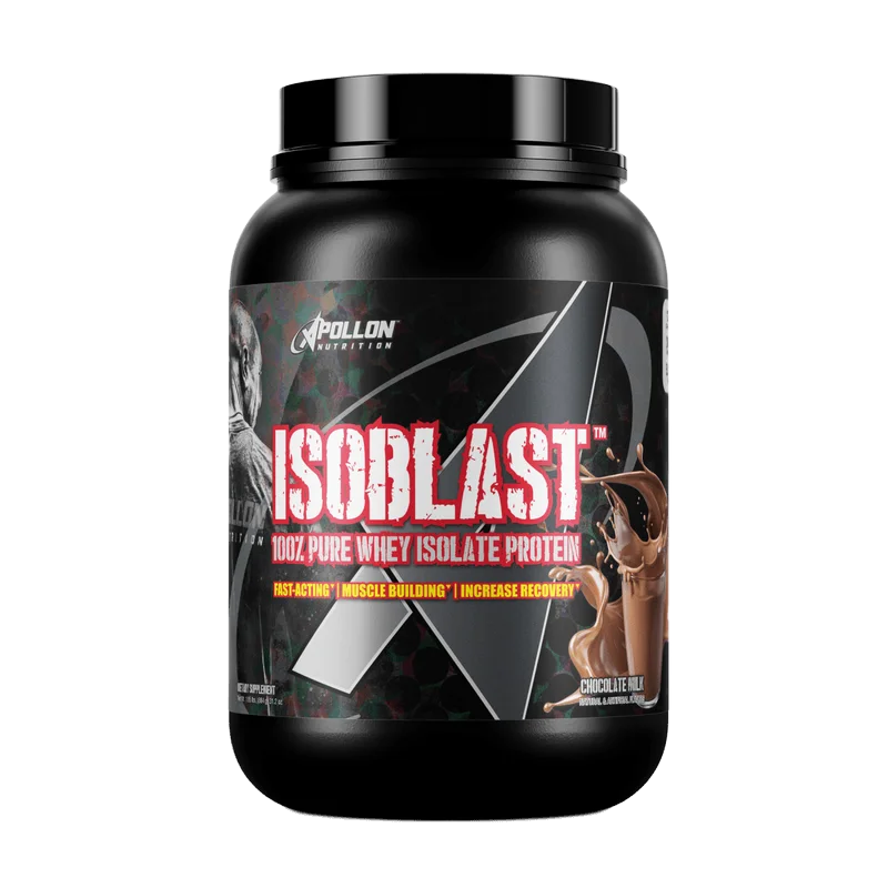 Apollon Nutrition Isoblast Whey Isolate Protein, front of package