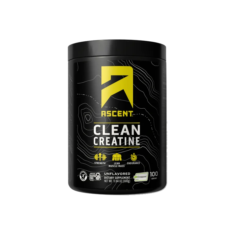 Ascent Clean Creatine, front of package