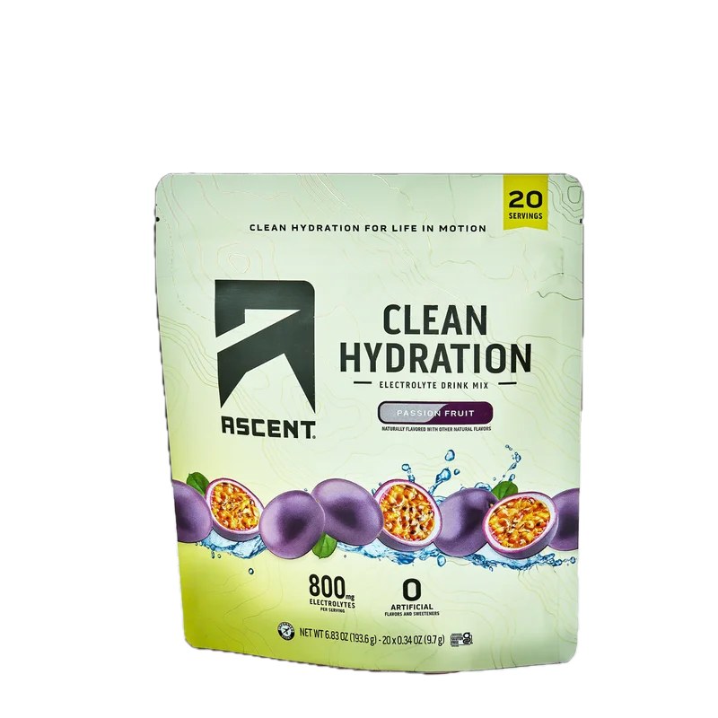 Ascent Clean Hydration, front of package