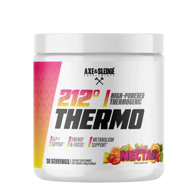 Axe & Sledge 212 THERMO, front of package