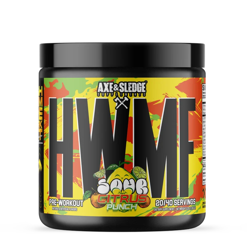 Axe & Sledge HWMF, front of package