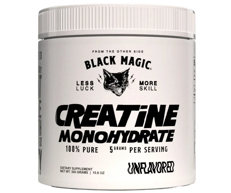 Black Magic Supply Creatine Monohydrate, front of package