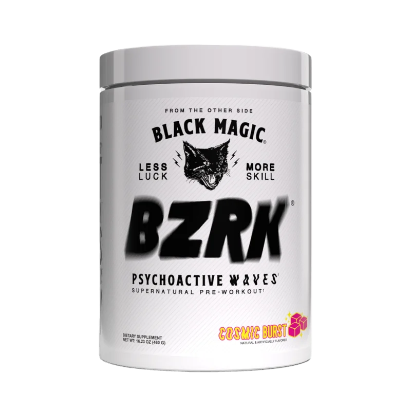 Black Magic Supply BZRK High Potency Pre-Workout, front of package
