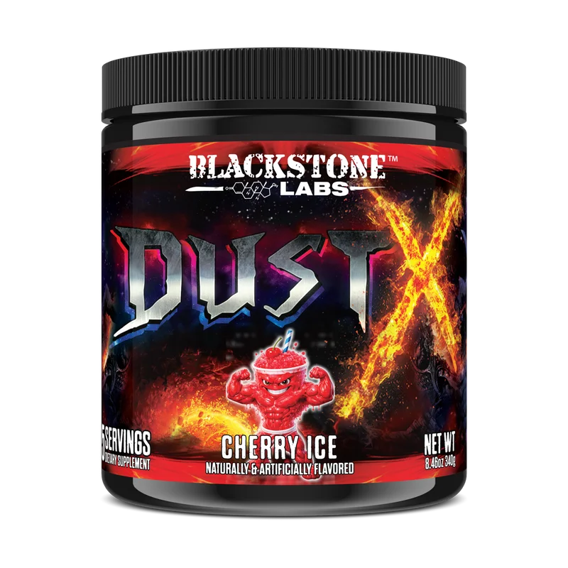 Blackstone Labs Dust X, front of package