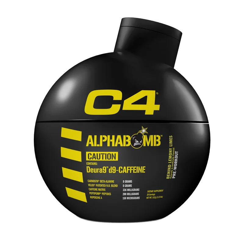 Cellucor C4 AlphaBomb, front of package
