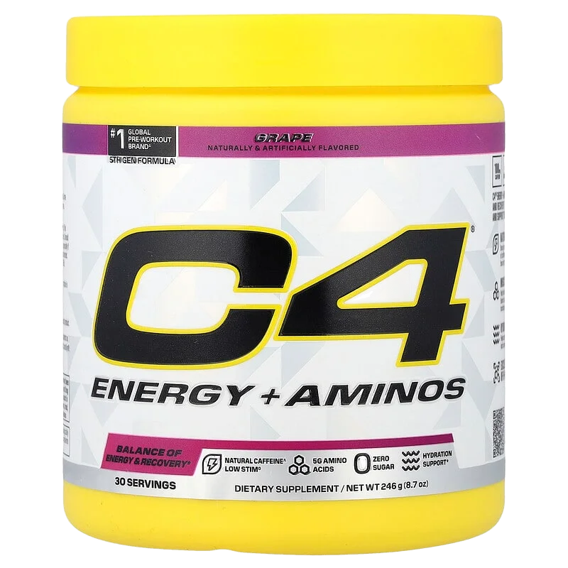 Cellucor C4 Energy + Aminos, front of package