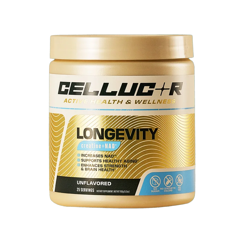 Cellucor Cellucor Longevity Creatine Powder with NAD+, front of package