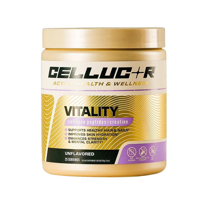 Cellucor Cellucor Vitality Creatine Powder with Collagen Peptides, front of package