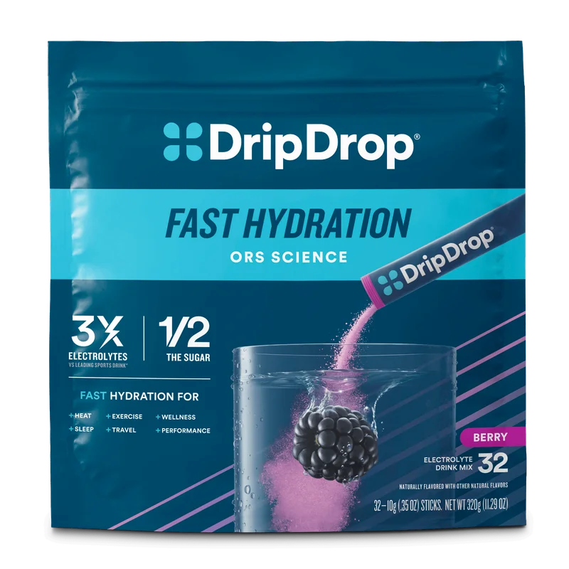 DripDrop DripDrop Original Electrolyte Powder, front of package