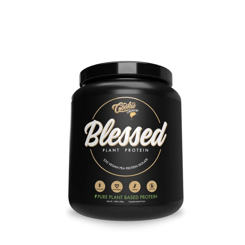 EHP Labs Blessed Plant-Based Protein, front of package