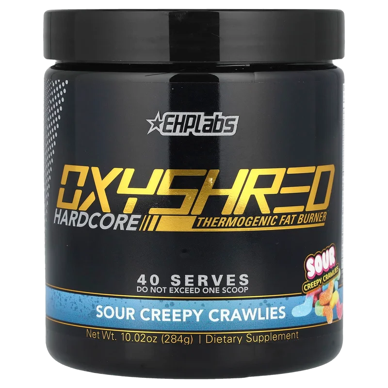 EHP Labs OxyShred Hardcore, front of package