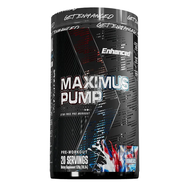 Enhanced Labs MAXIMUS PUMP, front of package