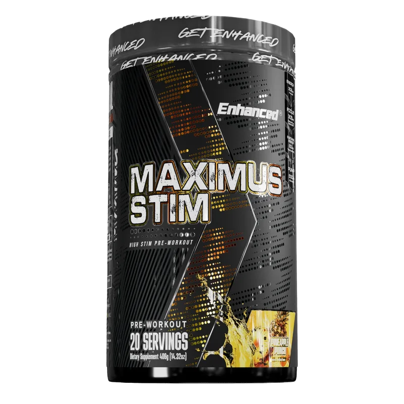 Enhanced Labs MAXIMUS STIM, front of package