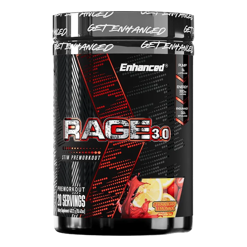 Enhanced Labs RAGE 3.0, front of package