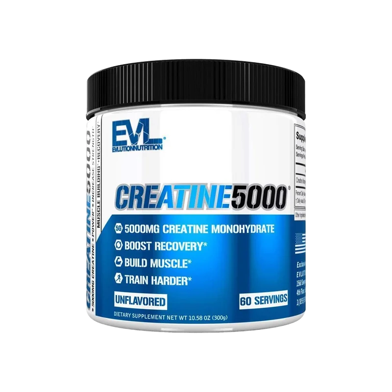 EVL Nutrition Creatine5000, front of package
