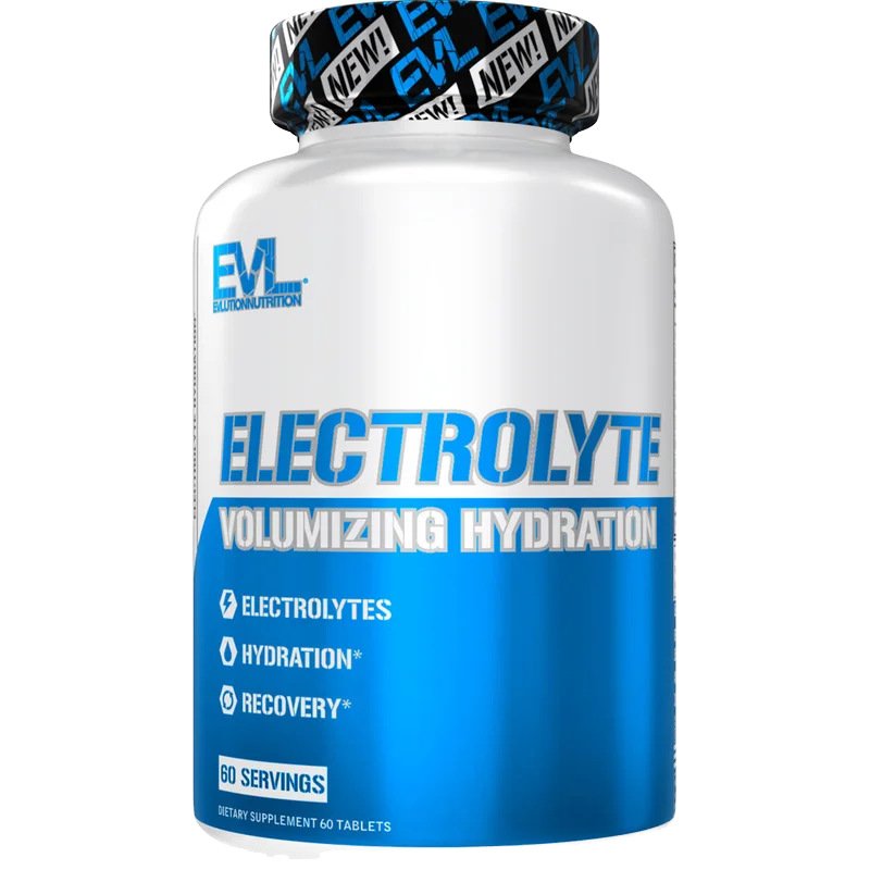 EVL Nutrition EV Electrolyte Tablets, front of package