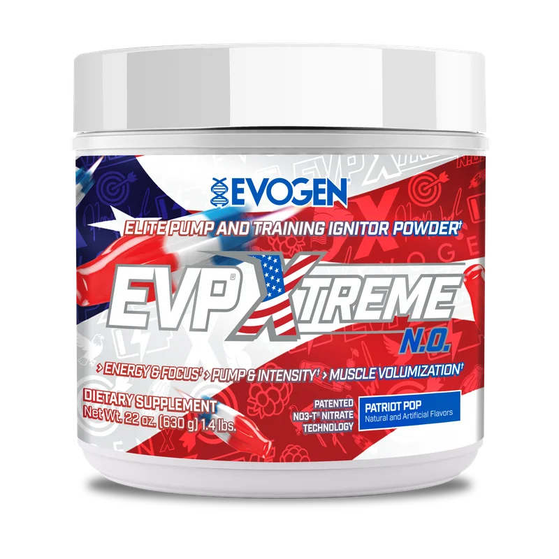 Evogen Nutrition EVP Xtreme N.O. High-Stim Pre-Workout, front of package