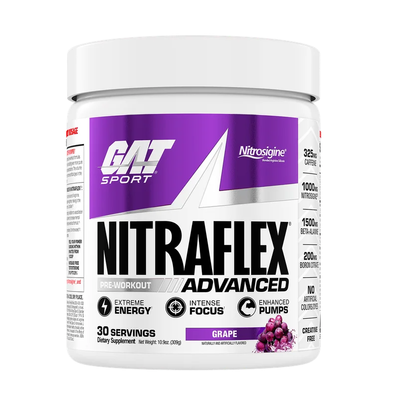 GAT Sport Nitraflex Advanced, front of package