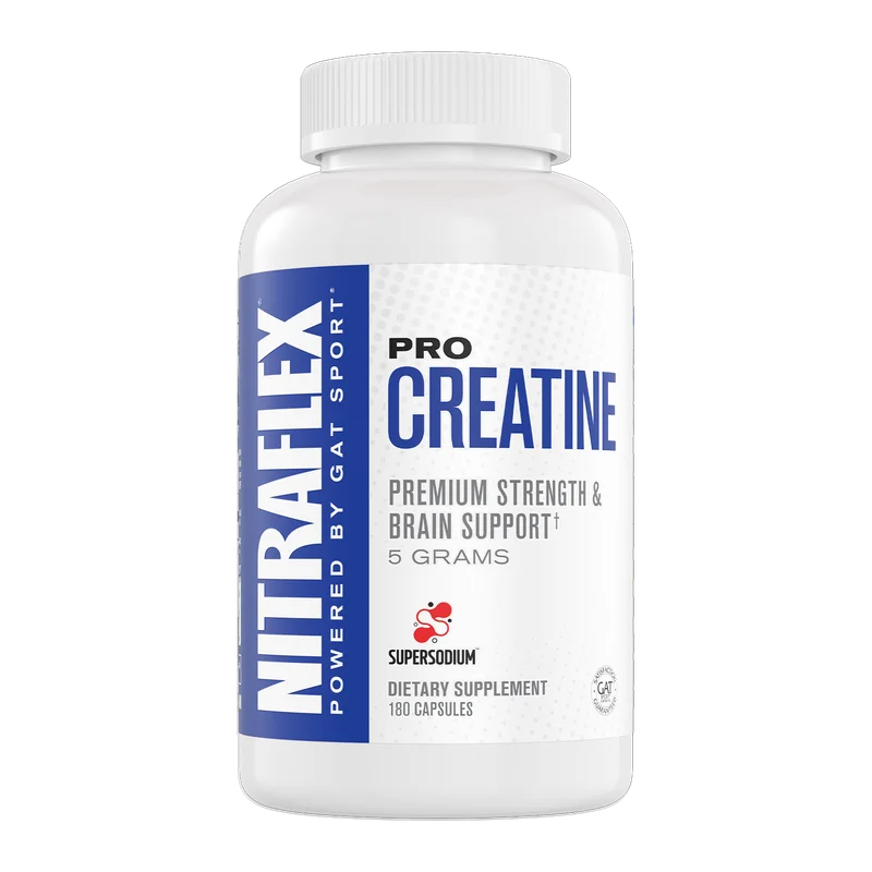 GAT Sport Nitraflex Pro Creatine, front of package
