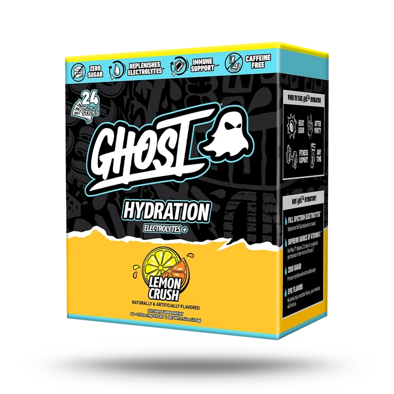 GHOST GHOST HYDRATION STICKS, front of package