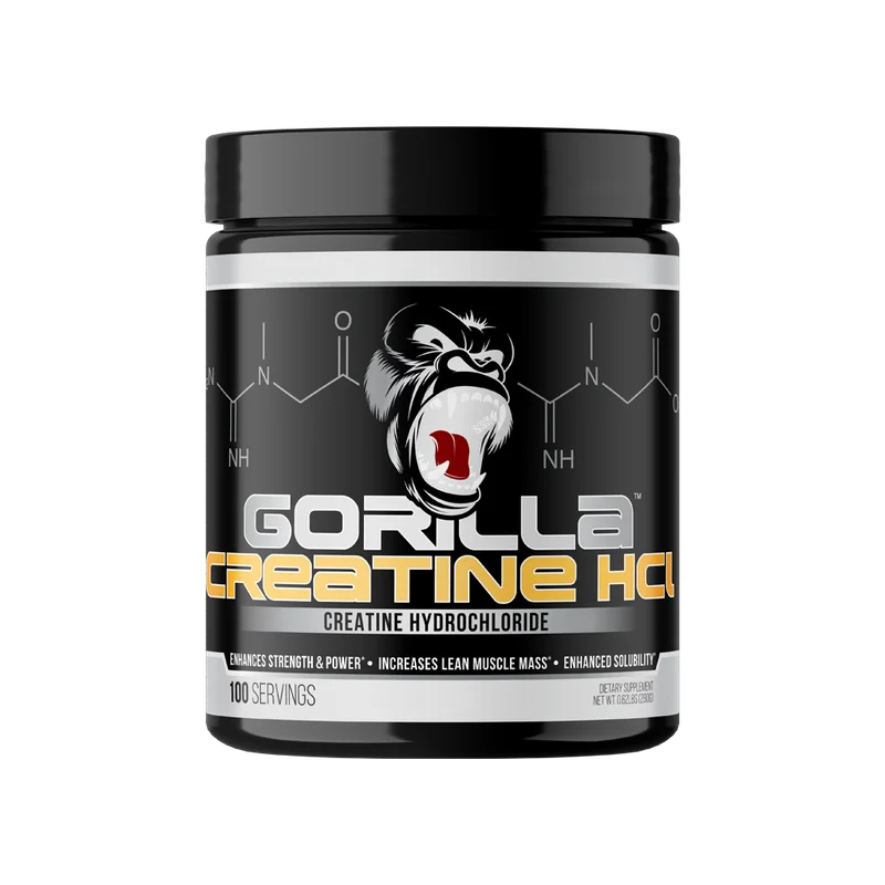 Gorilla Mind Creatine HCl, front of package