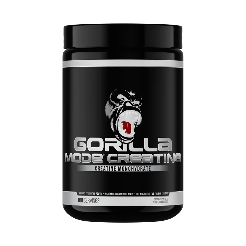 Gorilla Mind Creatine Monohydrate, front of package