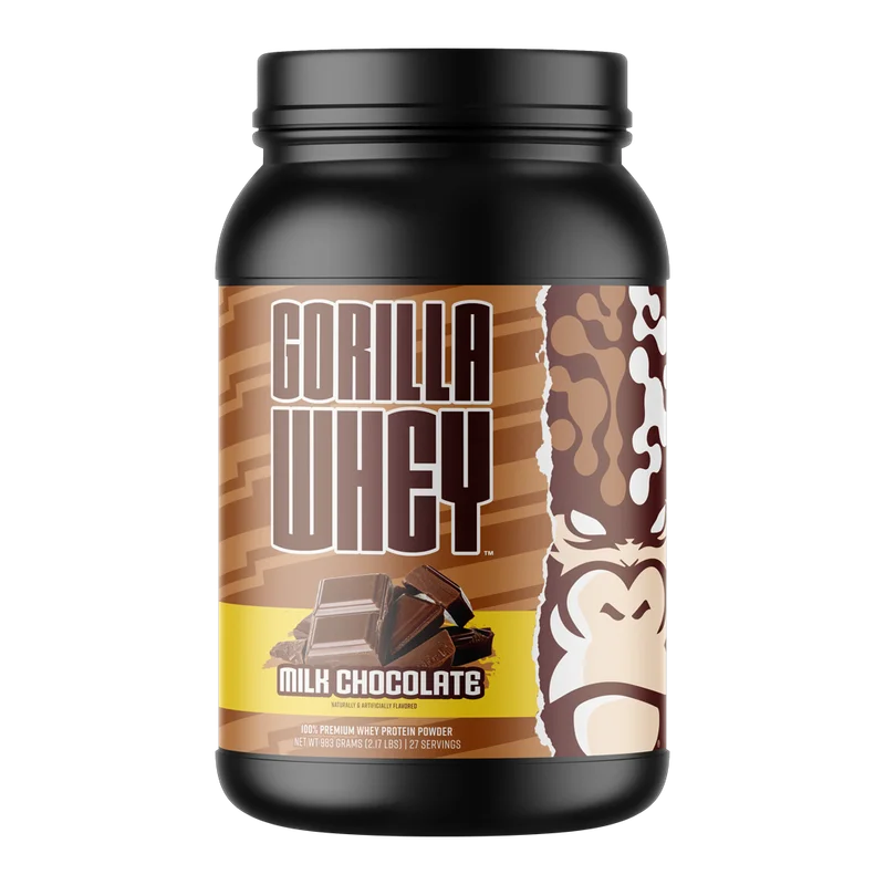 Gorilla Mind Gorilla Whey, front of package