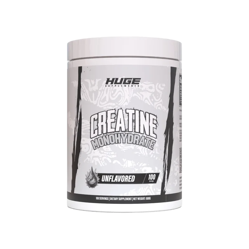 Huge Supplements Creatine Monohydrate, front of package