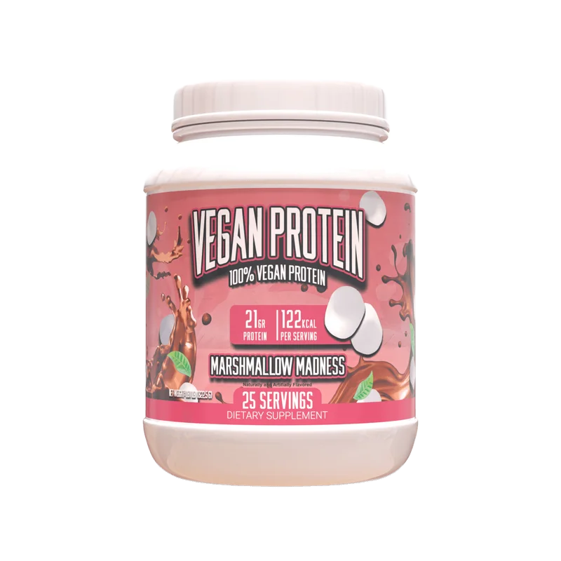 Huge Supplements Vegan Protein, front of package