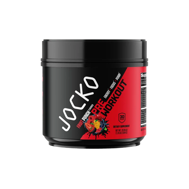 Jocko Fuel Pre-Workout, front of package