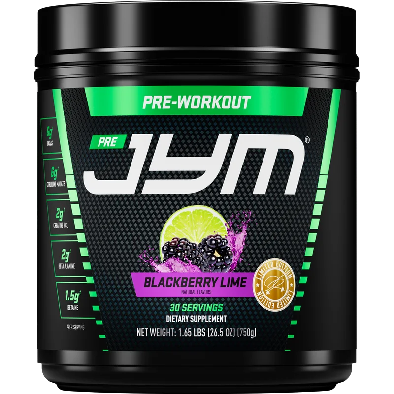 JYM Supplement Science Pre JYM, front of package