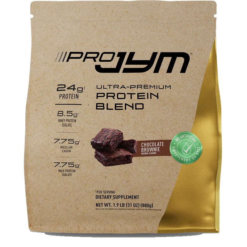 JYM Supplement Science Pro JYM Natural Protein Blend, front of package