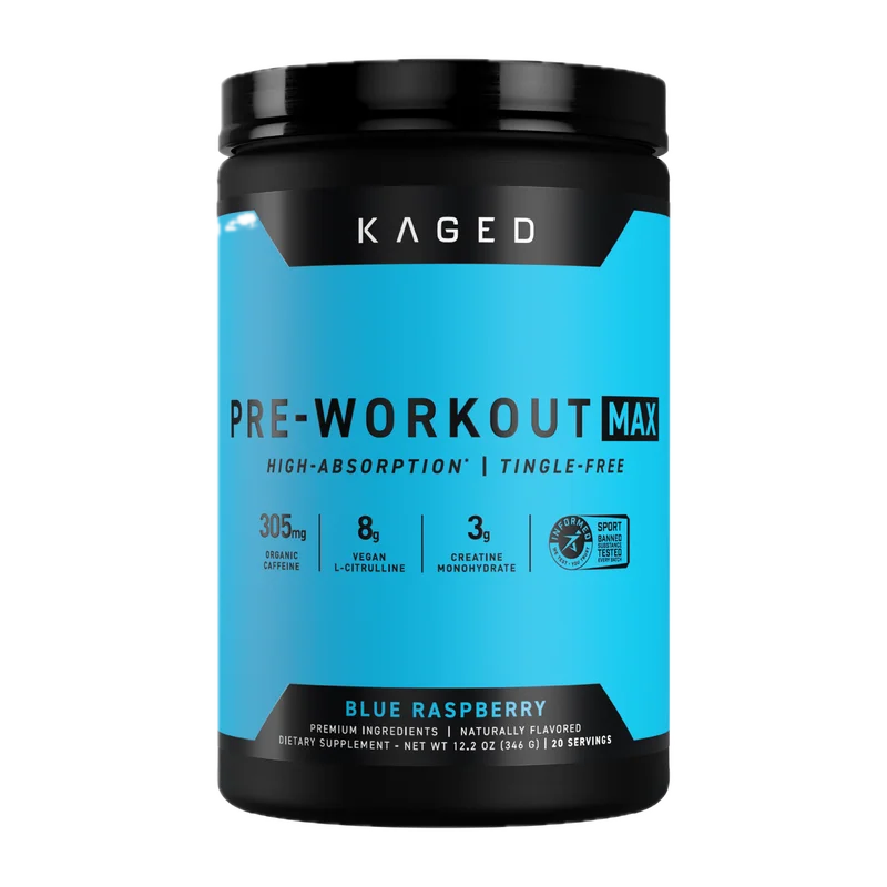 Kaged Pre-Workout Max, front of package