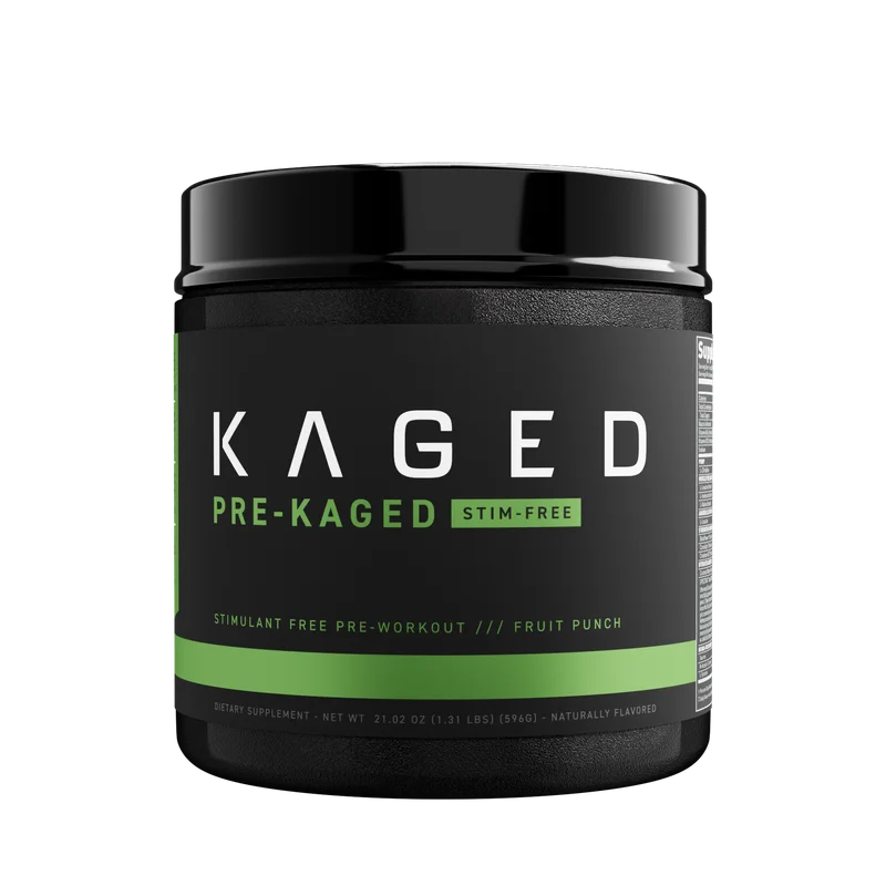 Kaged Pre-Workout (Pre-Kaged) Stim Free, front of package