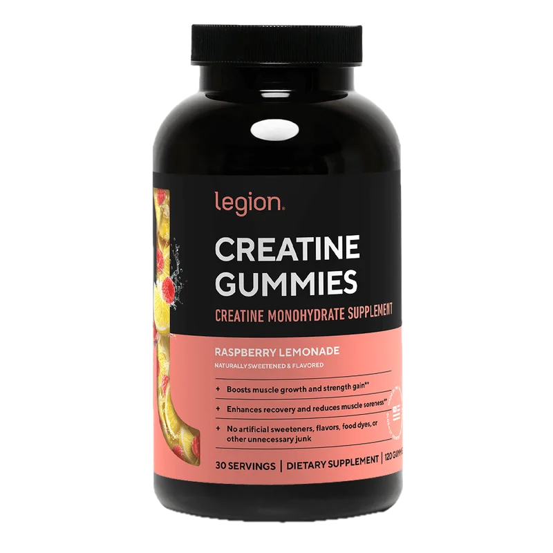 Legion Athletics Creatine Gummies, front of package