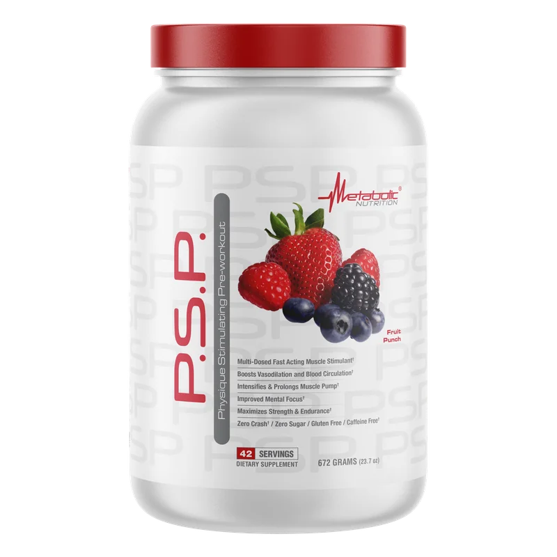 Metabolic Nutrition P.S.P., front of package