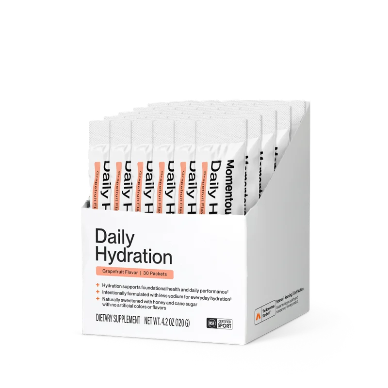 Momentous Daily Hydration, front of package