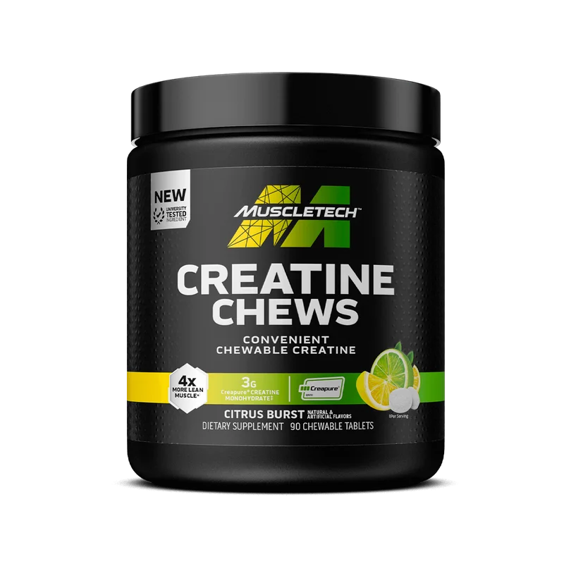 MuscleTech Creatine Chews, front of package