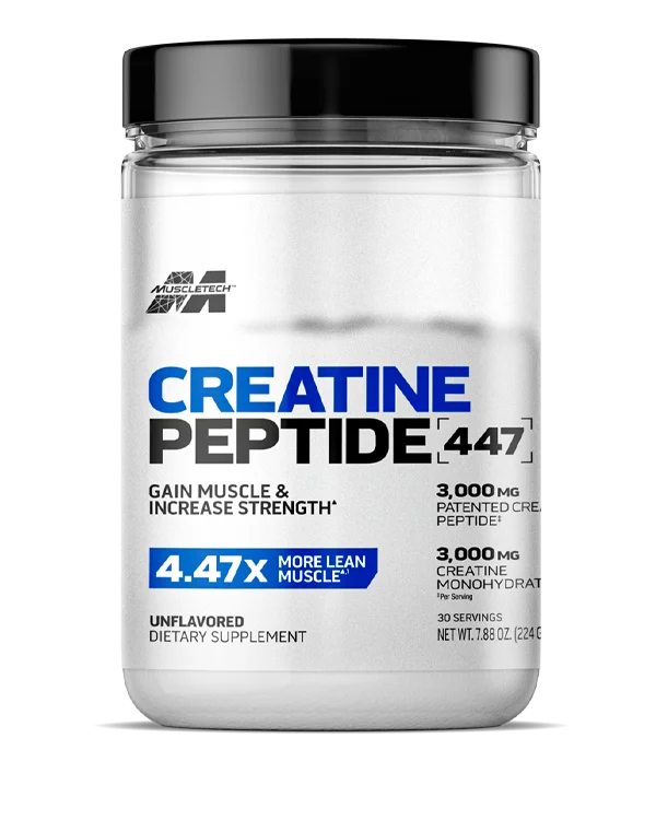 MuscleTech Creatine Peptide 447, front of package