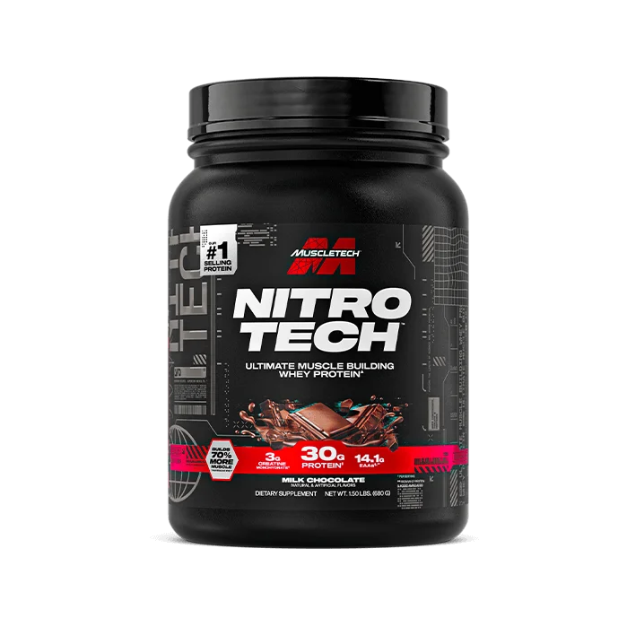 MuscleTech Nitro-Tech, front of package