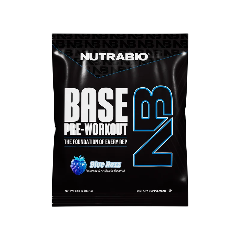NutraBio Base Pre-Workout, front of package